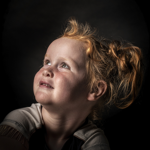 Kinder Portret Ginger girl
